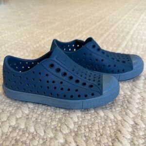 Native - Blue - Jefferson Child Water Shoes Slip-On - Size: C9